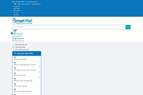 maylocnuocsmartviet.com site used Webshop24h