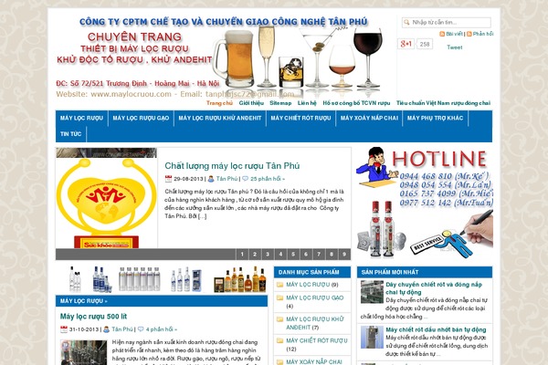 maylocruou.com site used Vn News