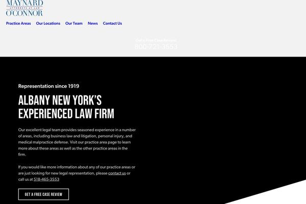 maynardoconnorlaw.com site used Maynard-oconnor