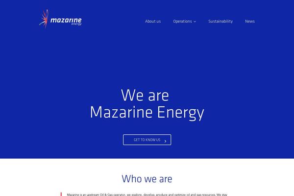 mazarine-energy.com site used Mazarine-energy