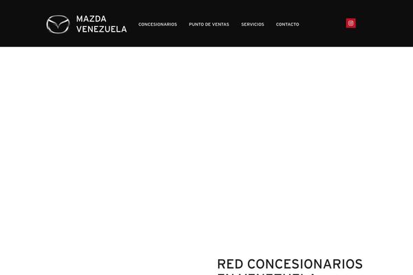 mazda.com.ve site used Mazdavetheme