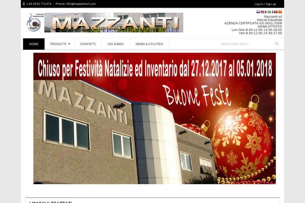 mazzantisrl.com site used Mazzanti