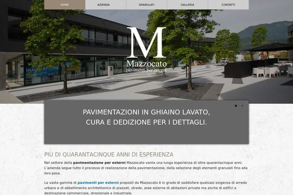 mazzocato.it site used Mazzocato