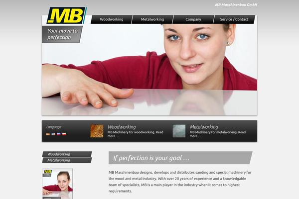 mb-maschinenbau.de site used Mb-maschinenbau