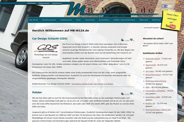 mb-w124.de site used deStyle