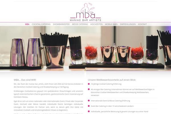 The7 theme site design template sample