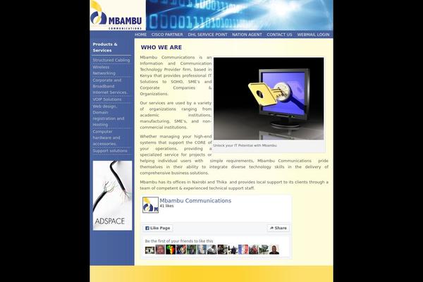 mbambu.com site used Mbambu2