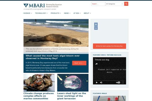 mbari.org site used Mbari