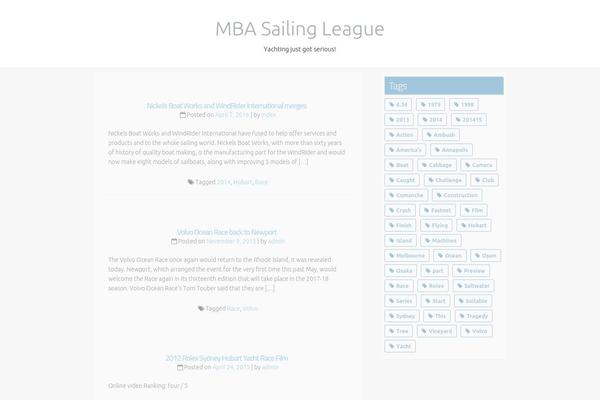 mbasailingleague.com site used B & W