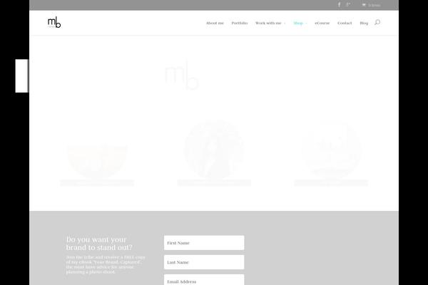 Divi theme site design template sample