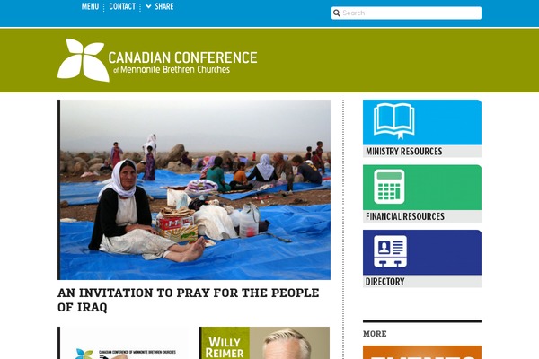 mbconf.ca site used Ccmbc