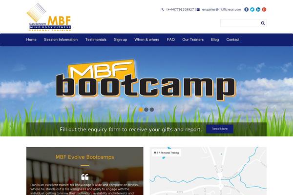 mbffitness.com site used Mbf