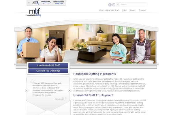 Mbf theme site design template sample