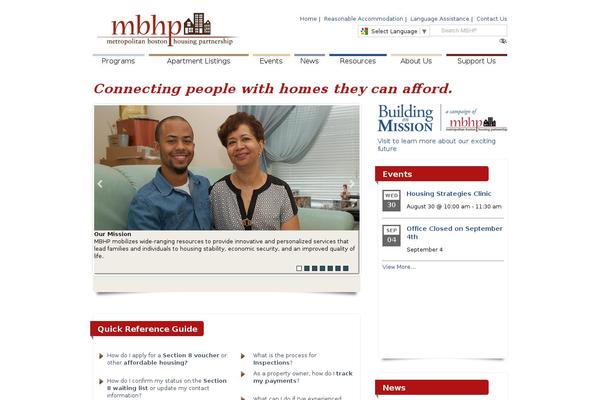 mbhp.org site used Mbhp