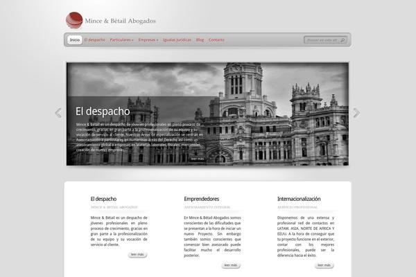 mblegal.es site used TheProfessional