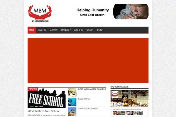 Mbm theme site design template sample