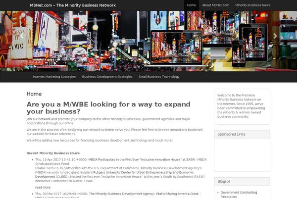 Times Square theme site design template sample