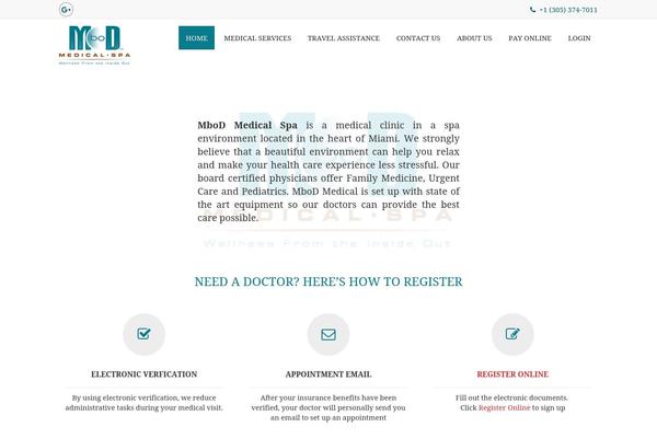 Site using Designthemes-core-features plugin