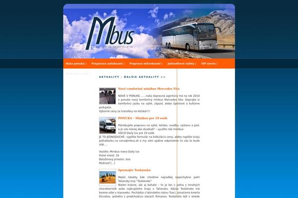 mbus.sk site used Mbus
