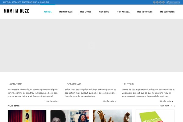 Jupiter theme site design template sample