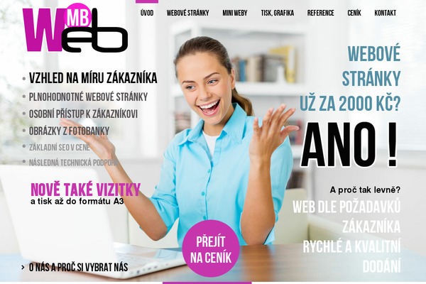 mbweb.cz site used Mbweb1