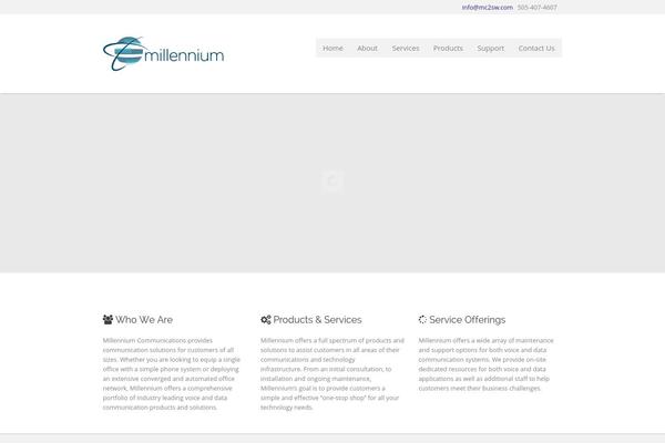Metrolium theme site design template sample