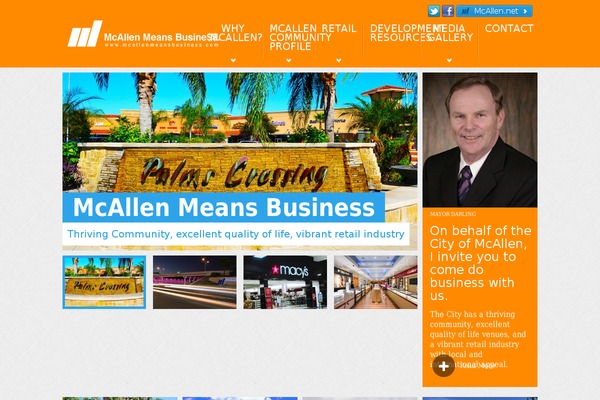 mcallenmeansbusiness.com site used Big Easy