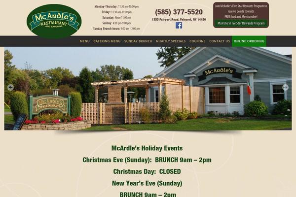 mcardlesfairport.com site used Mcardles