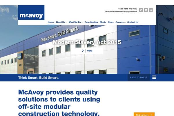 mcavoygroup.com site used Mcavoy