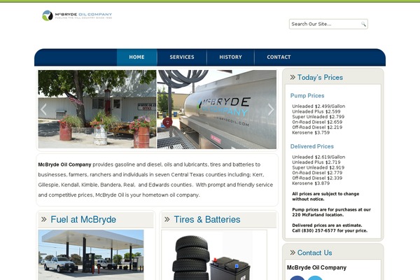 mcbrydeoil.com site used Mcbride_oil
