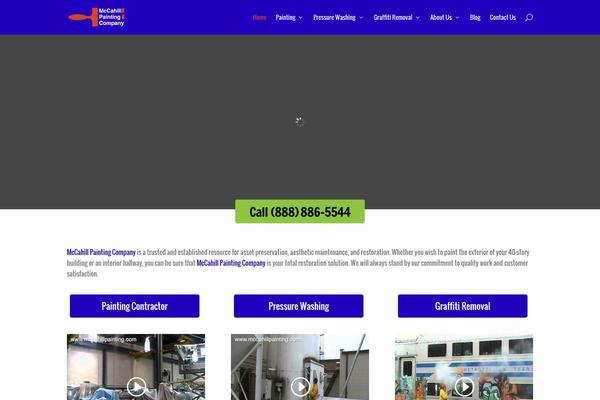 Divi theme site design template sample