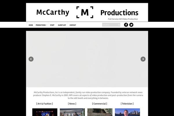 mccarthyproductions.com site used Mccarthy