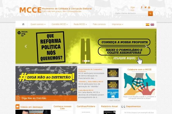 mcce.org.br site used Mcce