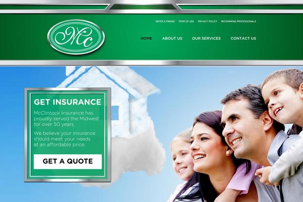 mcclintockinsurance.com site used Mcclintockinsurance