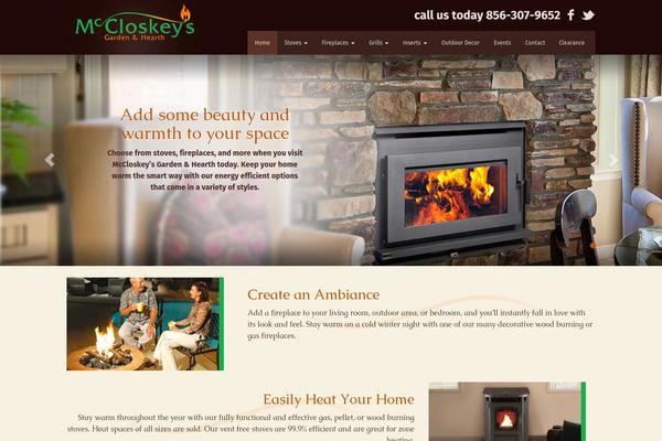 mccloskeysgardenandhearth.com site used Mccloskey