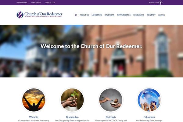 Church and Event theme site design template sample