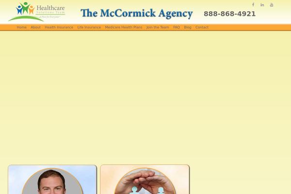 mccormickhealth.com site used Mccormick-agency