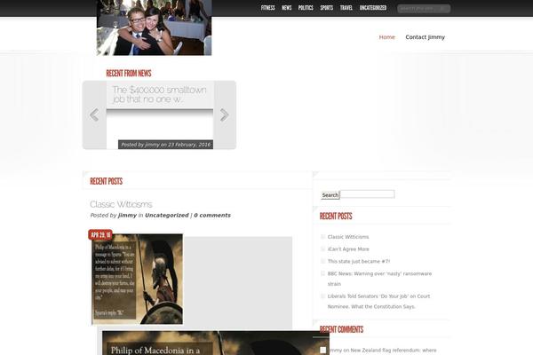 DelicateNews theme site design template sample
