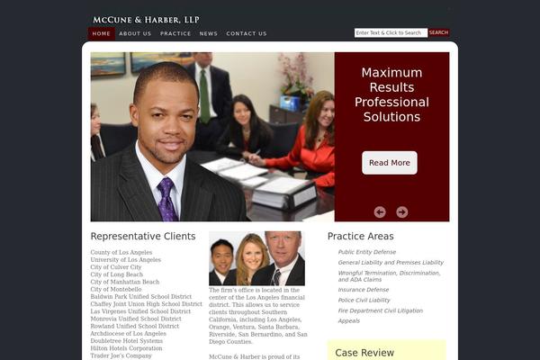 Thesis 1.8.5 theme site design template sample