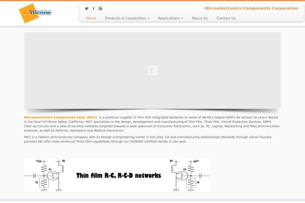 Customizr theme site design template sample