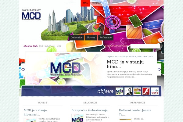 Mcd theme site design template sample
