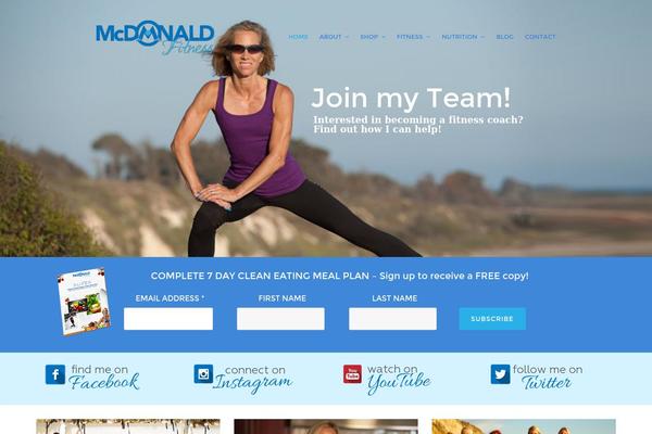 mcdonaldfitness.com site used Jodi