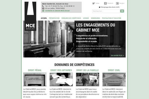 mce-avocat.fr site used Poui12