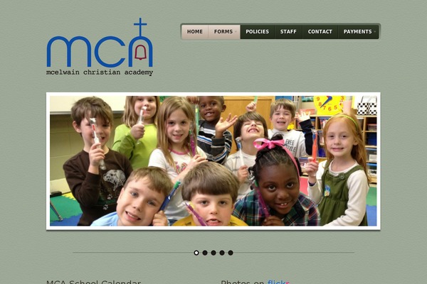 mcelwainchristianacademy.org site used Büro