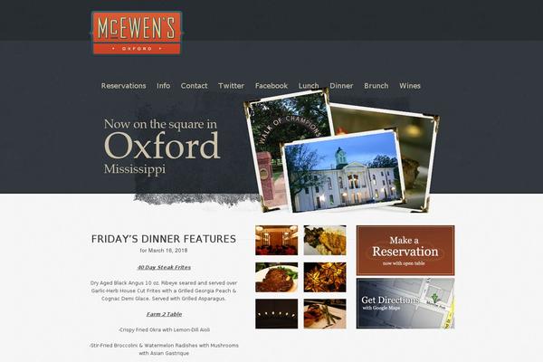 mcewensoxford.com site used Stacked