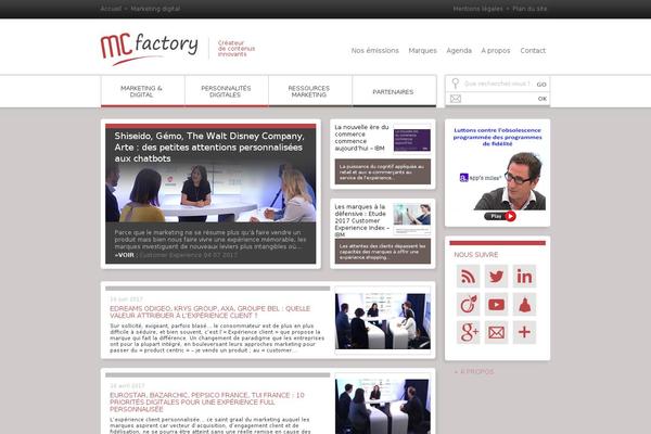 mcfactory.fr site used Mcfactory