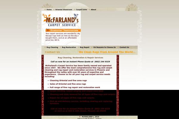 mcfarlandscarpet.com site used Mc-php