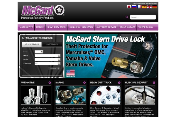 mcgard.com site used Mcgard
