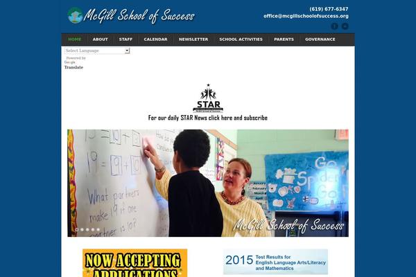 mcgillschoolofsuccess.org site used Mcgillschool