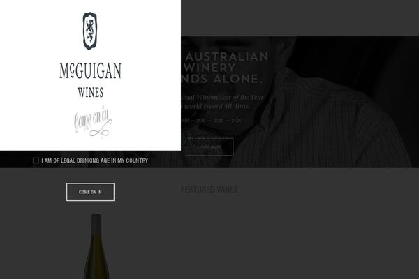mcguiganwines.com.au site used Mcguigan